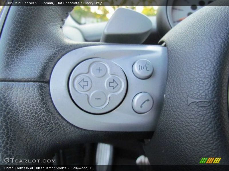 Controls of 2009 Cooper S Clubman