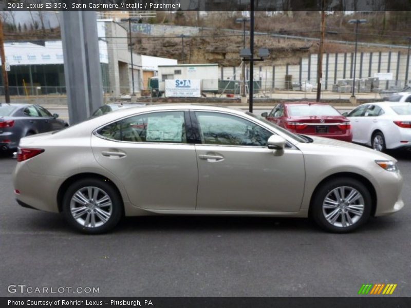 Satin Cashmere Metallic / Parchment 2013 Lexus ES 350
