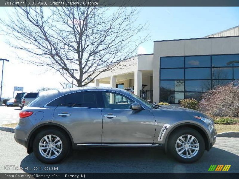 Graphite Shadow / Graphite 2012 Infiniti FX 35 AWD