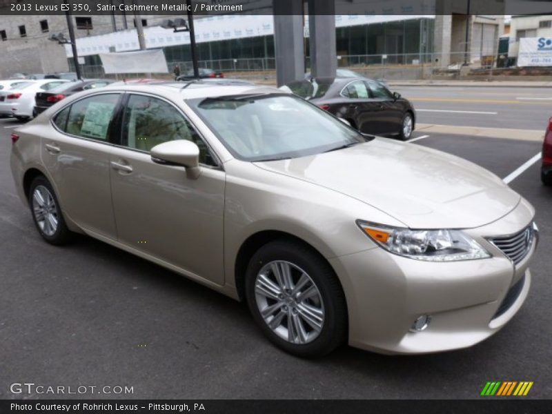 Satin Cashmere Metallic / Parchment 2013 Lexus ES 350