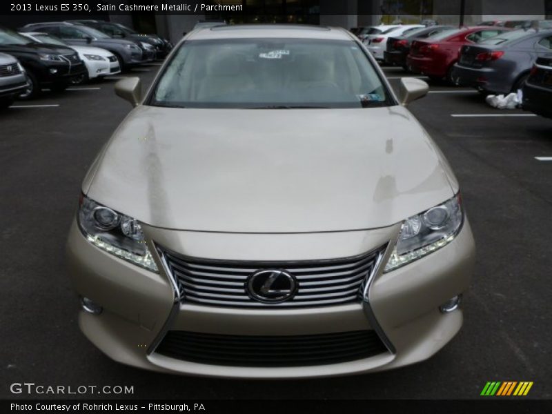 Satin Cashmere Metallic / Parchment 2013 Lexus ES 350