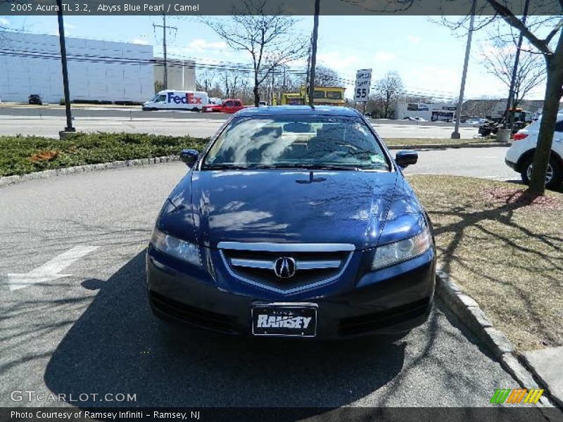 Abyss Blue Pearl / Camel 2005 Acura TL 3.2
