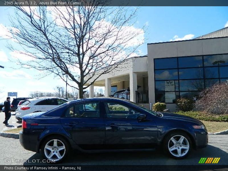 Abyss Blue Pearl / Camel 2005 Acura TL 3.2