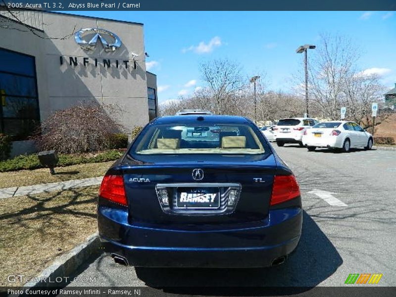 Abyss Blue Pearl / Camel 2005 Acura TL 3.2