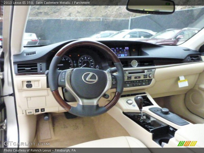 Satin Cashmere Metallic / Parchment 2013 Lexus ES 350