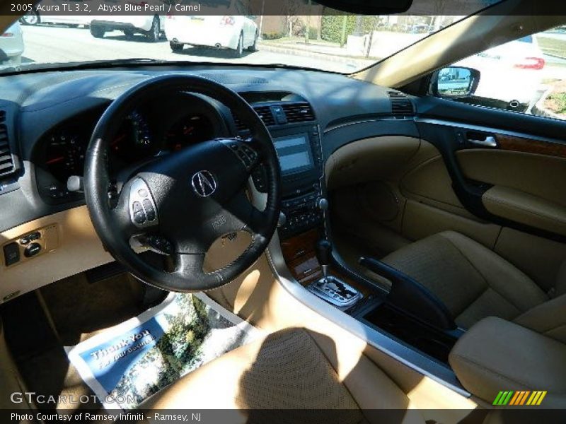 Abyss Blue Pearl / Camel 2005 Acura TL 3.2