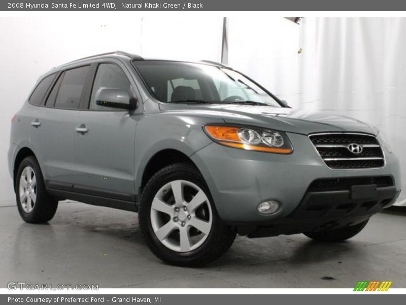 Front 3/4 View of 2008 Santa Fe Limited 4WD