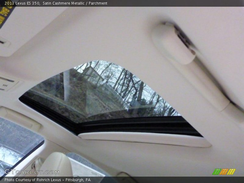 Satin Cashmere Metallic / Parchment 2013 Lexus ES 350