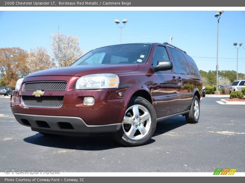 Bordeaux Red Metallic / Cashmere Beige 2008 Chevrolet Uplander LT