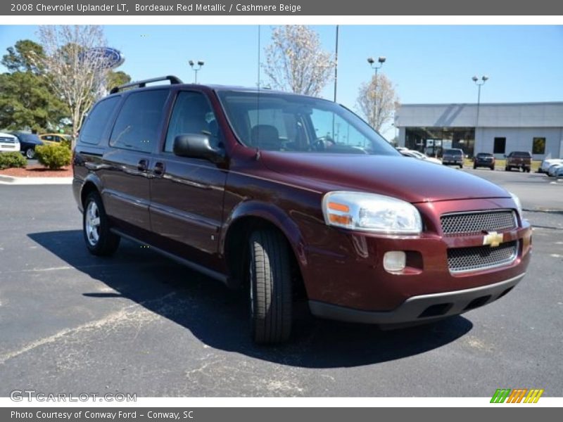 Bordeaux Red Metallic / Cashmere Beige 2008 Chevrolet Uplander LT