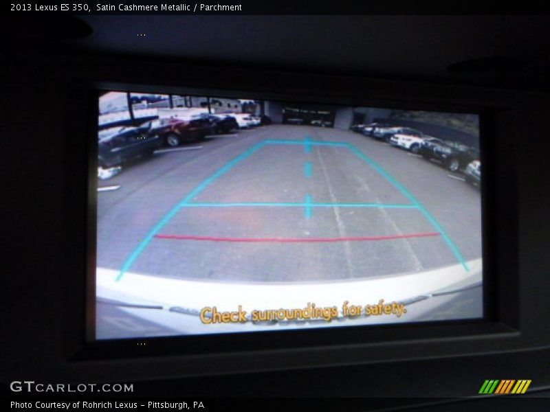 Satin Cashmere Metallic / Parchment 2013 Lexus ES 350