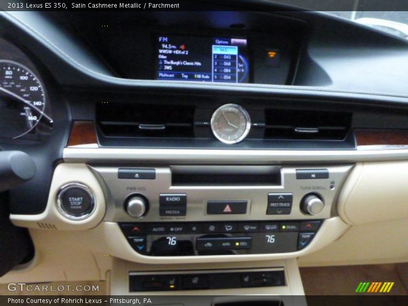 Satin Cashmere Metallic / Parchment 2013 Lexus ES 350