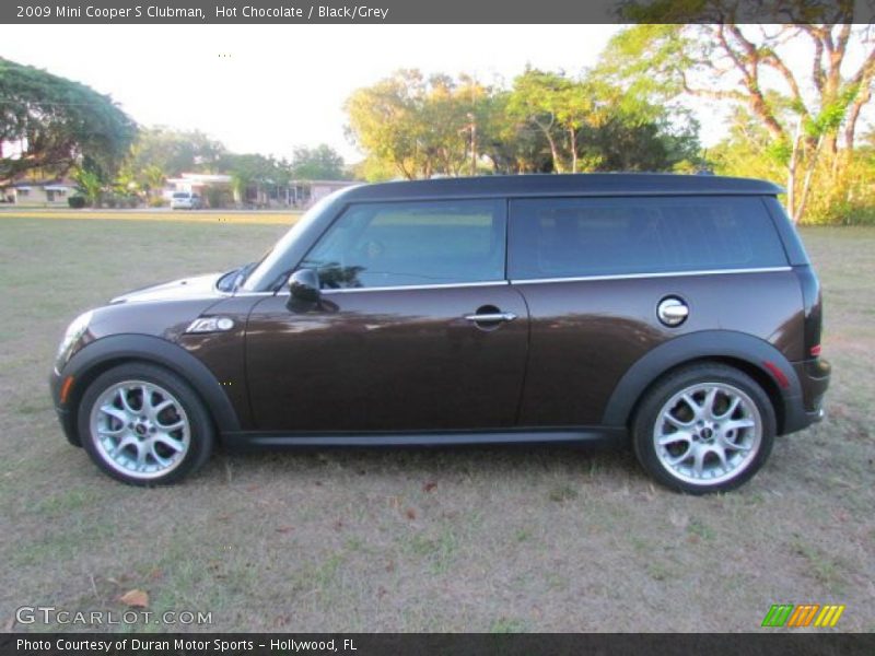 Hot Chocolate / Black/Grey 2009 Mini Cooper S Clubman