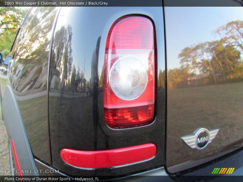 Hot Chocolate / Black/Grey 2009 Mini Cooper S Clubman
