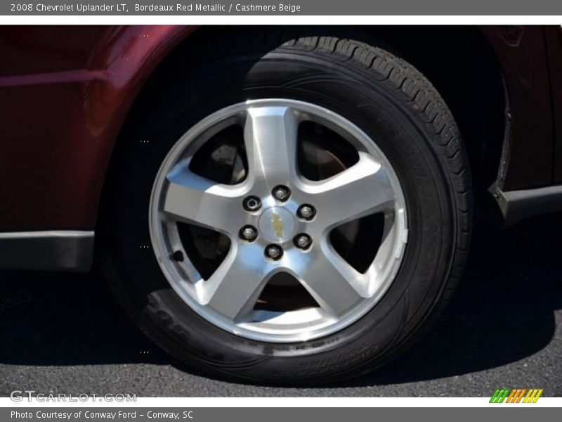 Bordeaux Red Metallic / Cashmere Beige 2008 Chevrolet Uplander LT