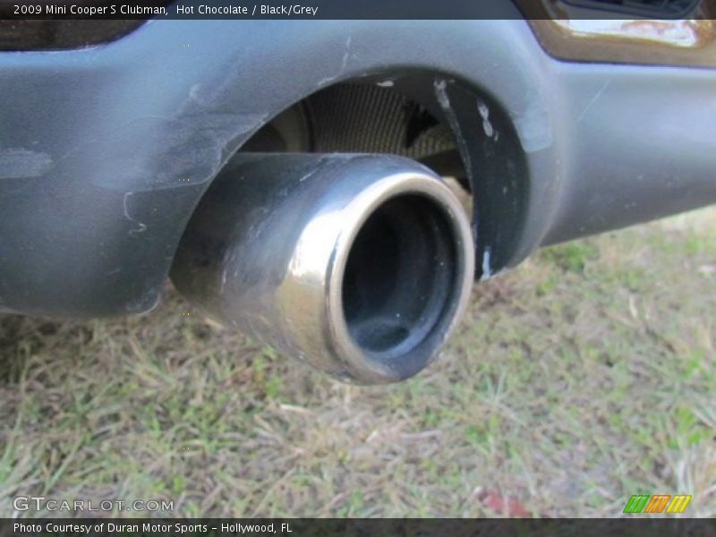 Hot Chocolate / Black/Grey 2009 Mini Cooper S Clubman