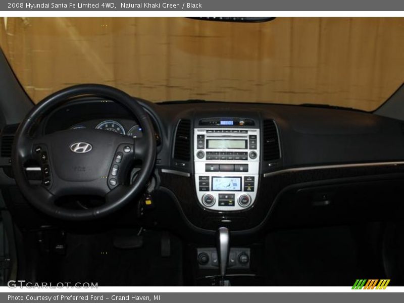 Natural Khaki Green / Black 2008 Hyundai Santa Fe Limited 4WD