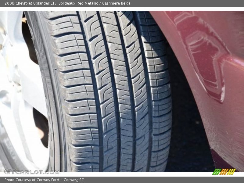Bordeaux Red Metallic / Cashmere Beige 2008 Chevrolet Uplander LT