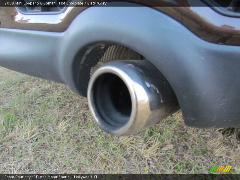 Exhaust of 2009 Cooper S Clubman
