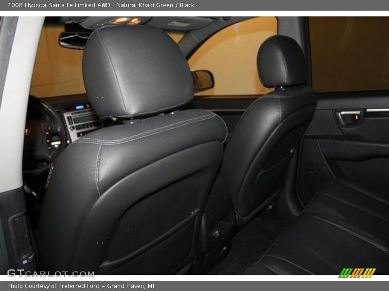 Natural Khaki Green / Black 2008 Hyundai Santa Fe Limited 4WD