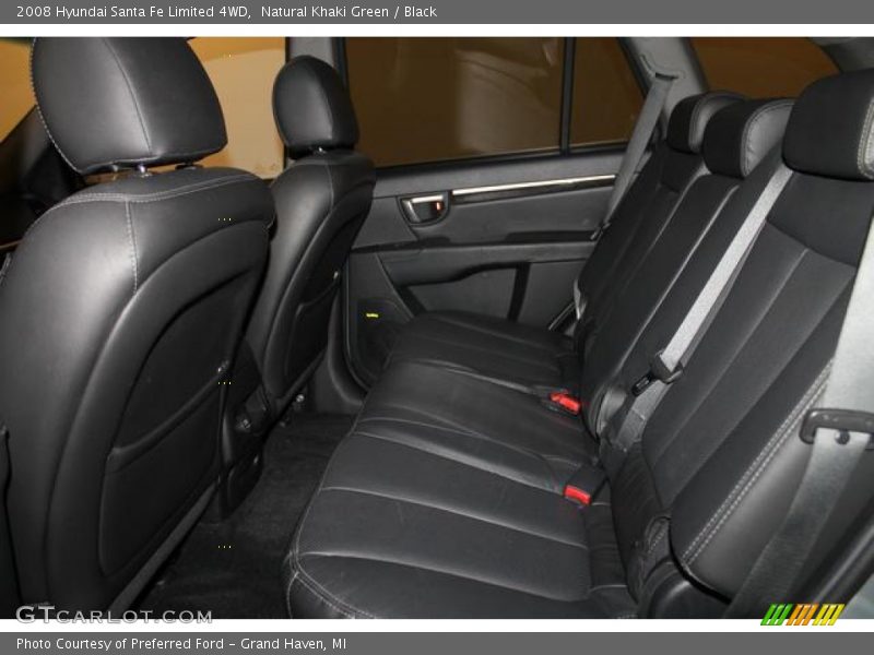 Natural Khaki Green / Black 2008 Hyundai Santa Fe Limited 4WD