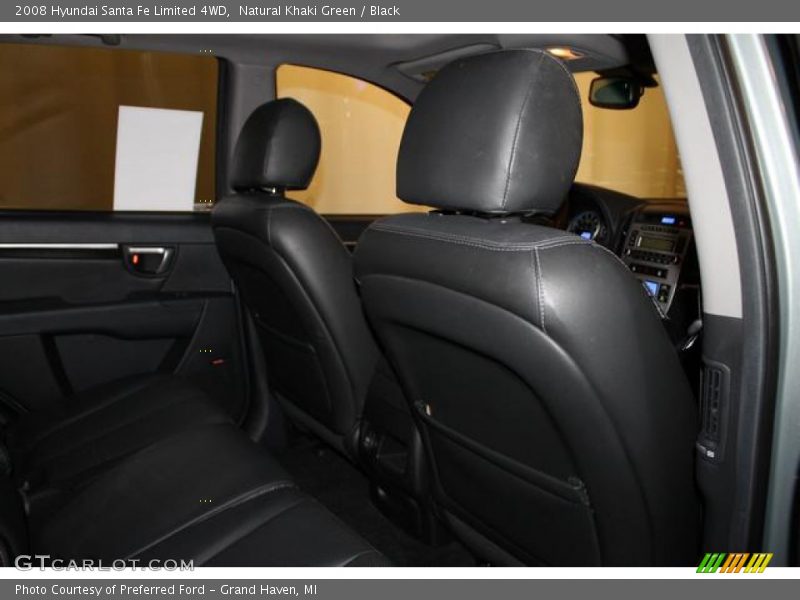 Natural Khaki Green / Black 2008 Hyundai Santa Fe Limited 4WD