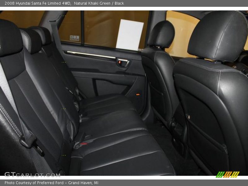 Natural Khaki Green / Black 2008 Hyundai Santa Fe Limited 4WD