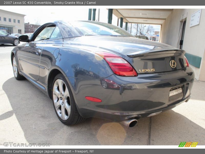Smoky Granite Mica / Camel 2007 Lexus SC 430 Convertible