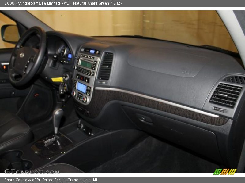 Natural Khaki Green / Black 2008 Hyundai Santa Fe Limited 4WD
