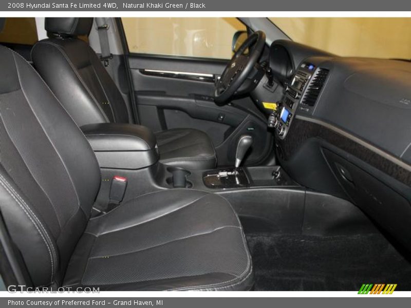 Natural Khaki Green / Black 2008 Hyundai Santa Fe Limited 4WD