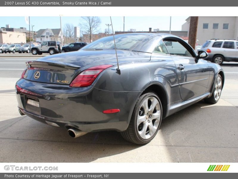 Smoky Granite Mica / Camel 2007 Lexus SC 430 Convertible