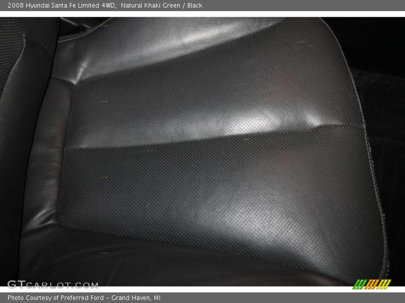 Natural Khaki Green / Black 2008 Hyundai Santa Fe Limited 4WD