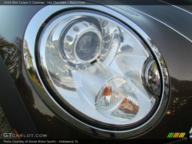 Hot Chocolate / Black/Grey 2009 Mini Cooper S Clubman