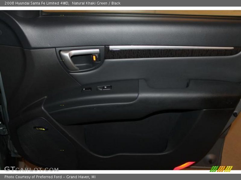 Natural Khaki Green / Black 2008 Hyundai Santa Fe Limited 4WD