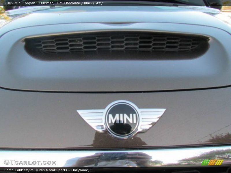 Hot Chocolate / Black/Grey 2009 Mini Cooper S Clubman