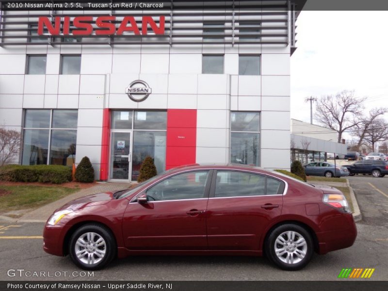 Tuscan Sun Red / Charcoal 2010 Nissan Altima 2.5 SL
