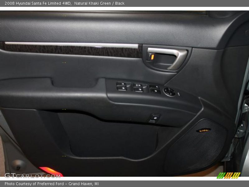 Natural Khaki Green / Black 2008 Hyundai Santa Fe Limited 4WD