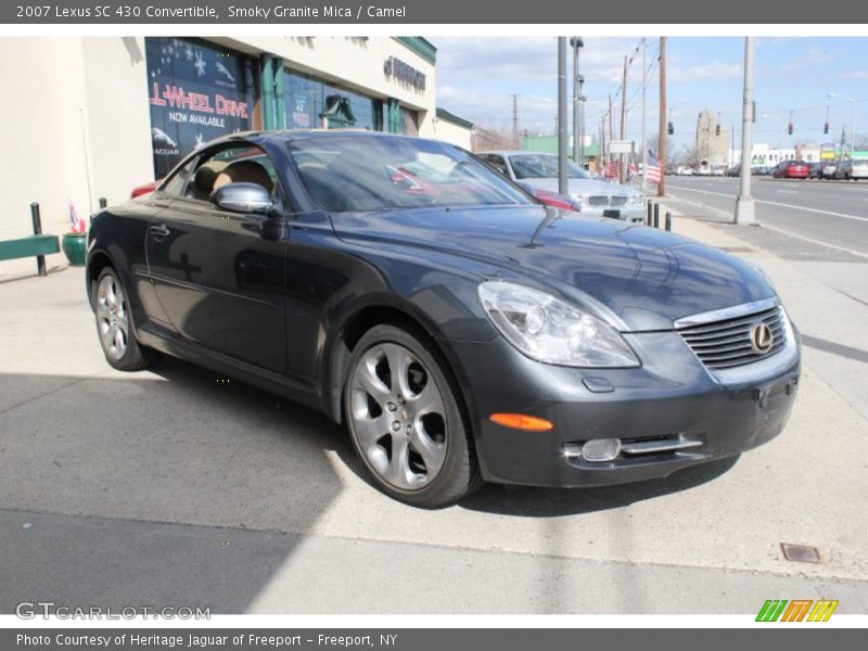 Smoky Granite Mica / Camel 2007 Lexus SC 430 Convertible