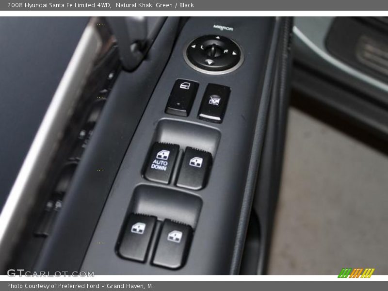 Natural Khaki Green / Black 2008 Hyundai Santa Fe Limited 4WD