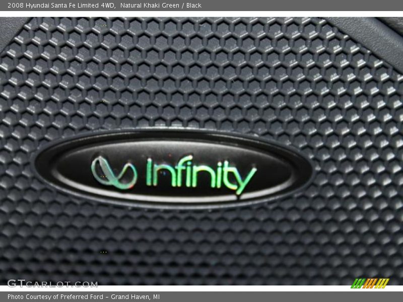 Natural Khaki Green / Black 2008 Hyundai Santa Fe Limited 4WD