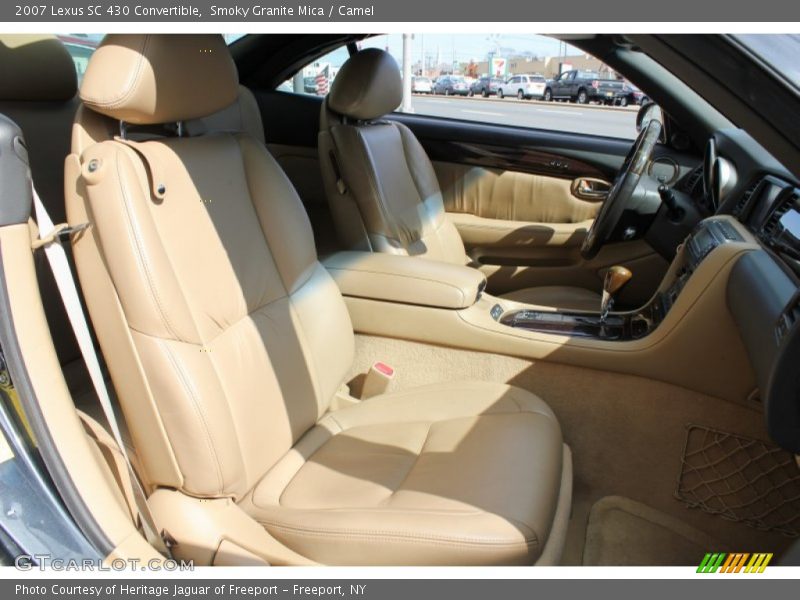 Smoky Granite Mica / Camel 2007 Lexus SC 430 Convertible