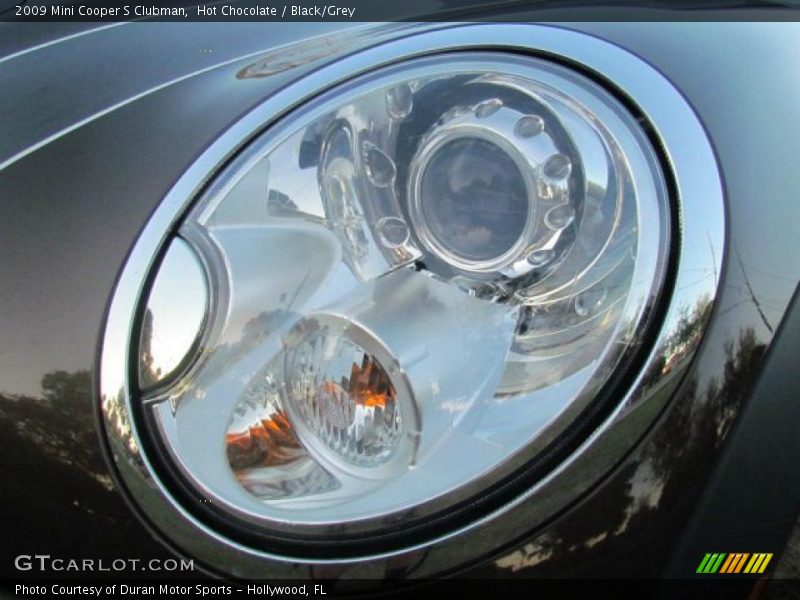 Hot Chocolate / Black/Grey 2009 Mini Cooper S Clubman