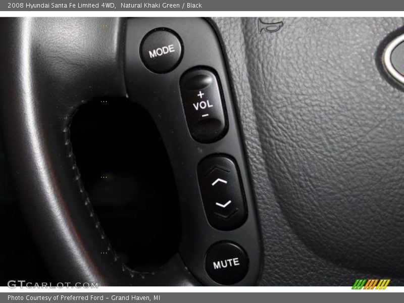 Natural Khaki Green / Black 2008 Hyundai Santa Fe Limited 4WD