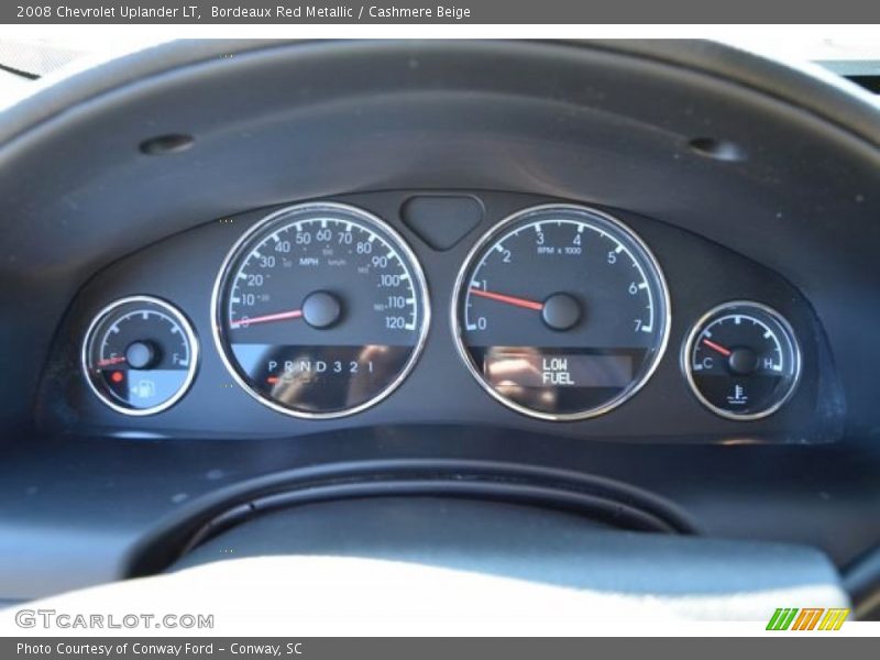 Bordeaux Red Metallic / Cashmere Beige 2008 Chevrolet Uplander LT