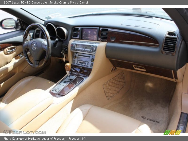 Smoky Granite Mica / Camel 2007 Lexus SC 430 Convertible