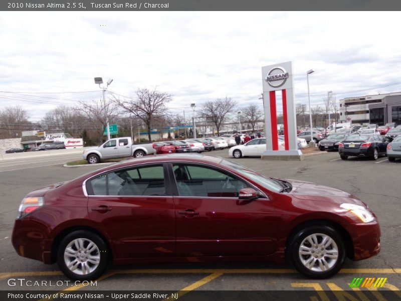 Tuscan Sun Red / Charcoal 2010 Nissan Altima 2.5 SL