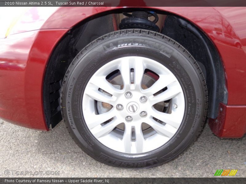 Tuscan Sun Red / Charcoal 2010 Nissan Altima 2.5 SL