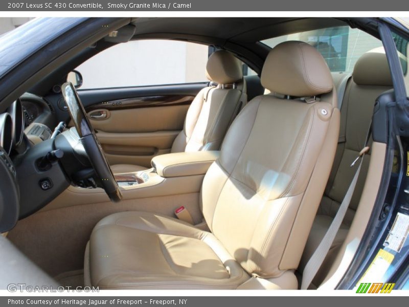 Smoky Granite Mica / Camel 2007 Lexus SC 430 Convertible