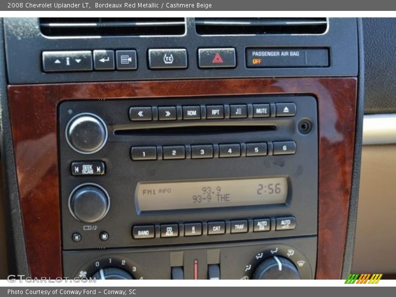 Bordeaux Red Metallic / Cashmere Beige 2008 Chevrolet Uplander LT