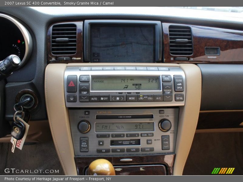 Smoky Granite Mica / Camel 2007 Lexus SC 430 Convertible